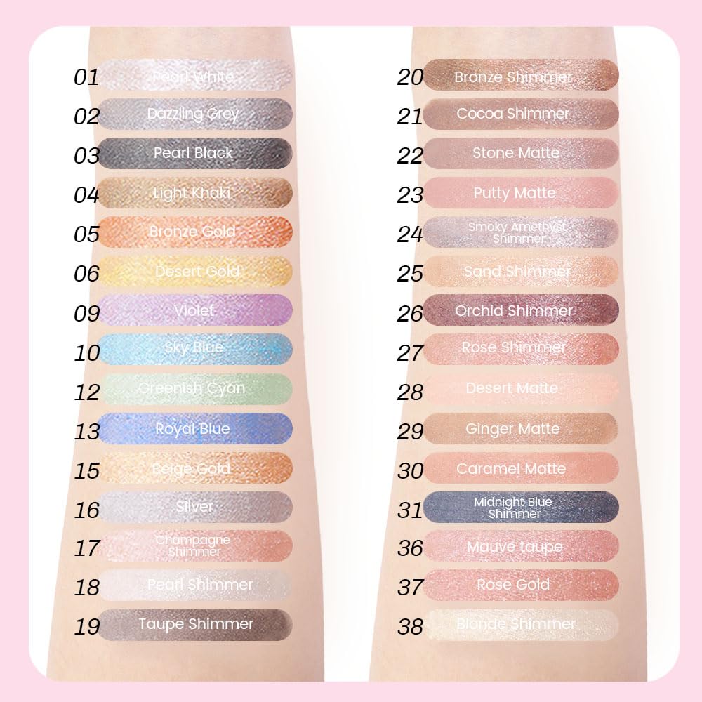 Nude Brown Matte 2-in-1 Waterproof Cream Eyeshadow Highlighter Stick for Women - Image 5