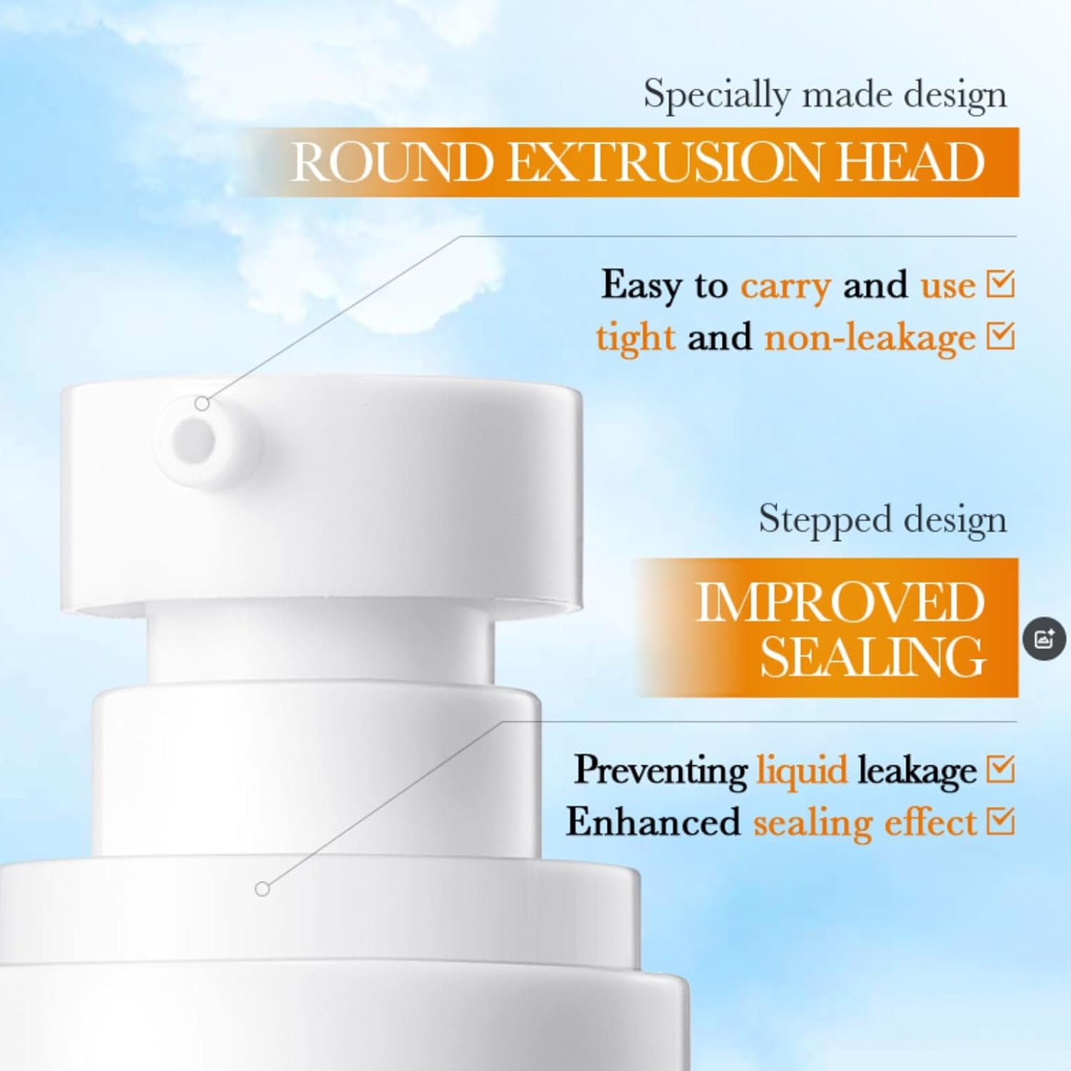 2 Pcs Tinted Mineral Sunscreen Lotion for Face SPF 50+ with Zinc Oxide and Hyaluronic Acid - Image 5