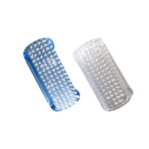 2 PCS Nail Brush Two-sided,Nail Brush for Cleaning Fingernails,Clean Soft Stiff Nail Scrub Brush,Nail Cleaner Nail Brushes for Hands Feet,Nail Scrubber Brush for Men Women Kids