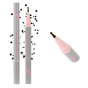 Lacrimal Nevus Pen - Magical Spot Creation, Waterproof, Small Round Head, Natural Brown