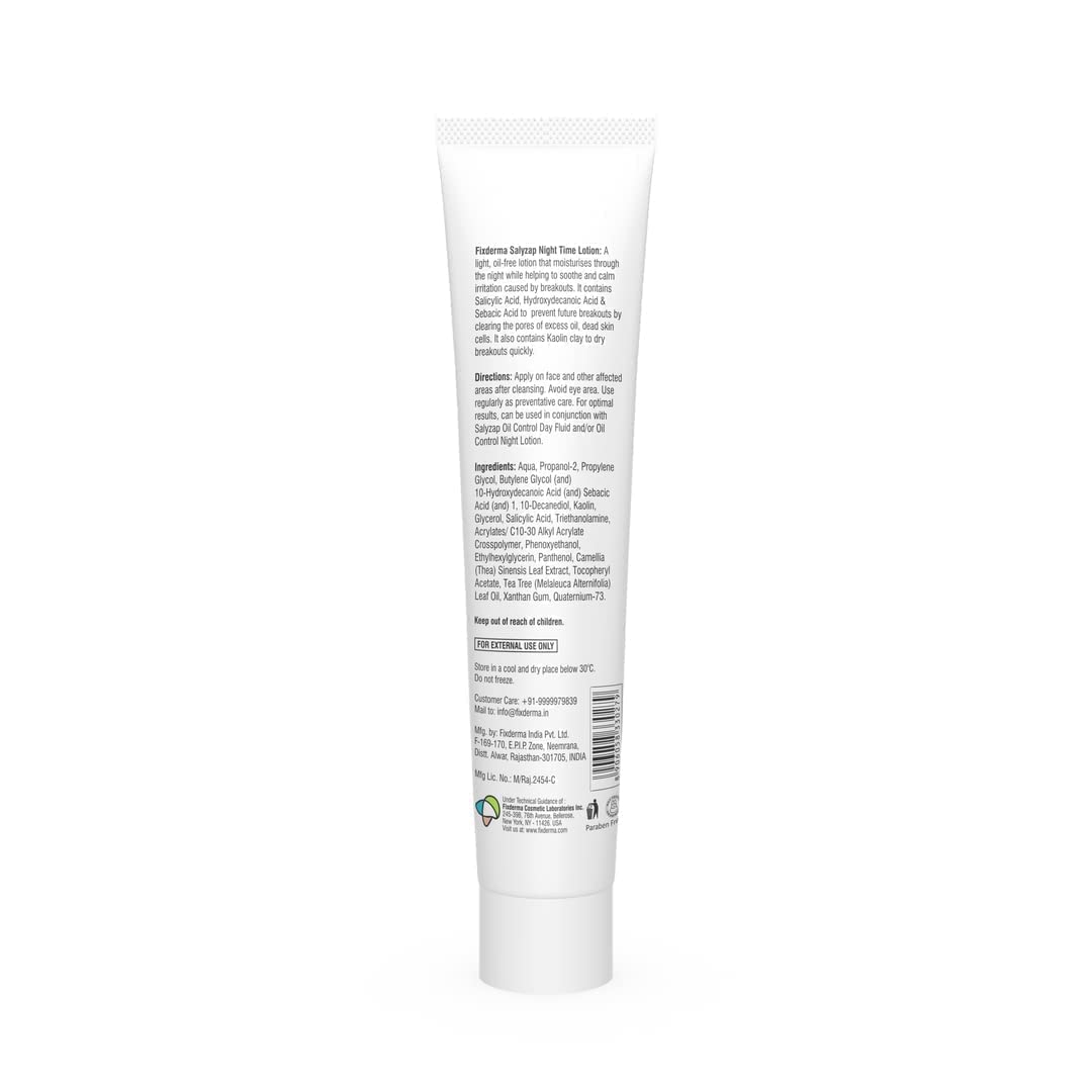 Salyzap Night Lotion 20ml Salicylic Acid Acne Scar Treatment for Oily Skin - Image 2