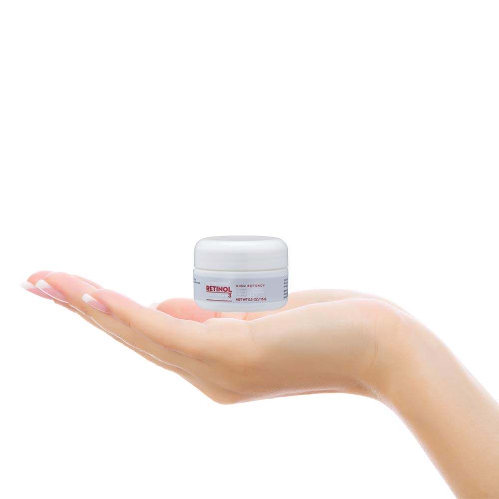 Retinol Face and Eye Cream 3% Blend with Hyaluronic Acid Jojoba Oil 1.7 oz - Image 4