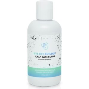 FoxyBae Scalp Scrub Hair Treatment - with Tea Tree Oil - Exfoliates, Clarifies Build Up, Soothes, Nourishes - Bye Bye Buildup - 6 Fl Oz