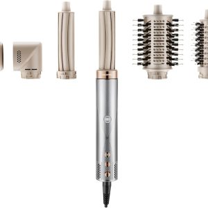 5 in 1 Air Wrap Hair Styler with Automatic Curling & Drying Features Professional High-Speed Air Styler with Negative Ion Technology for Frizz Control & Long Lasting Styles AirEdge A3