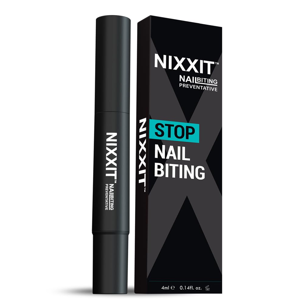 Nail Biting Treatment for Children and Adults - Stop Nail Biting Pen and Thumb Sucking for Adults & Kids - Non Glossy Bitter Taste - Safe & Effective Solution - USA Made