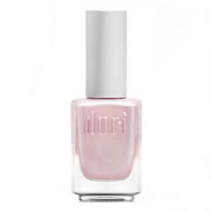duri Nail Polish, 752 Aha Moment, Pearl White Shimmer, Semi Sheer, Fashion Classic, Wedding Design, Full Coverage, Fast Drying, Long Lasting, Easy to Apply, 0.45 Fl Oz