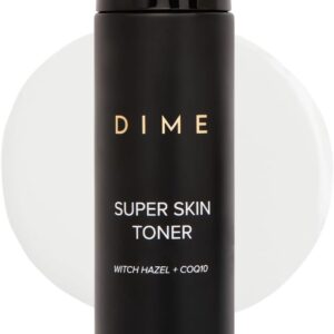 DIME Beauty Super Skin Toner, Alcohol-Free Witch Hazel Toner, Hydrating for Face with Aloe Vera and Cucumber Extract, 4 oz / 120 ml