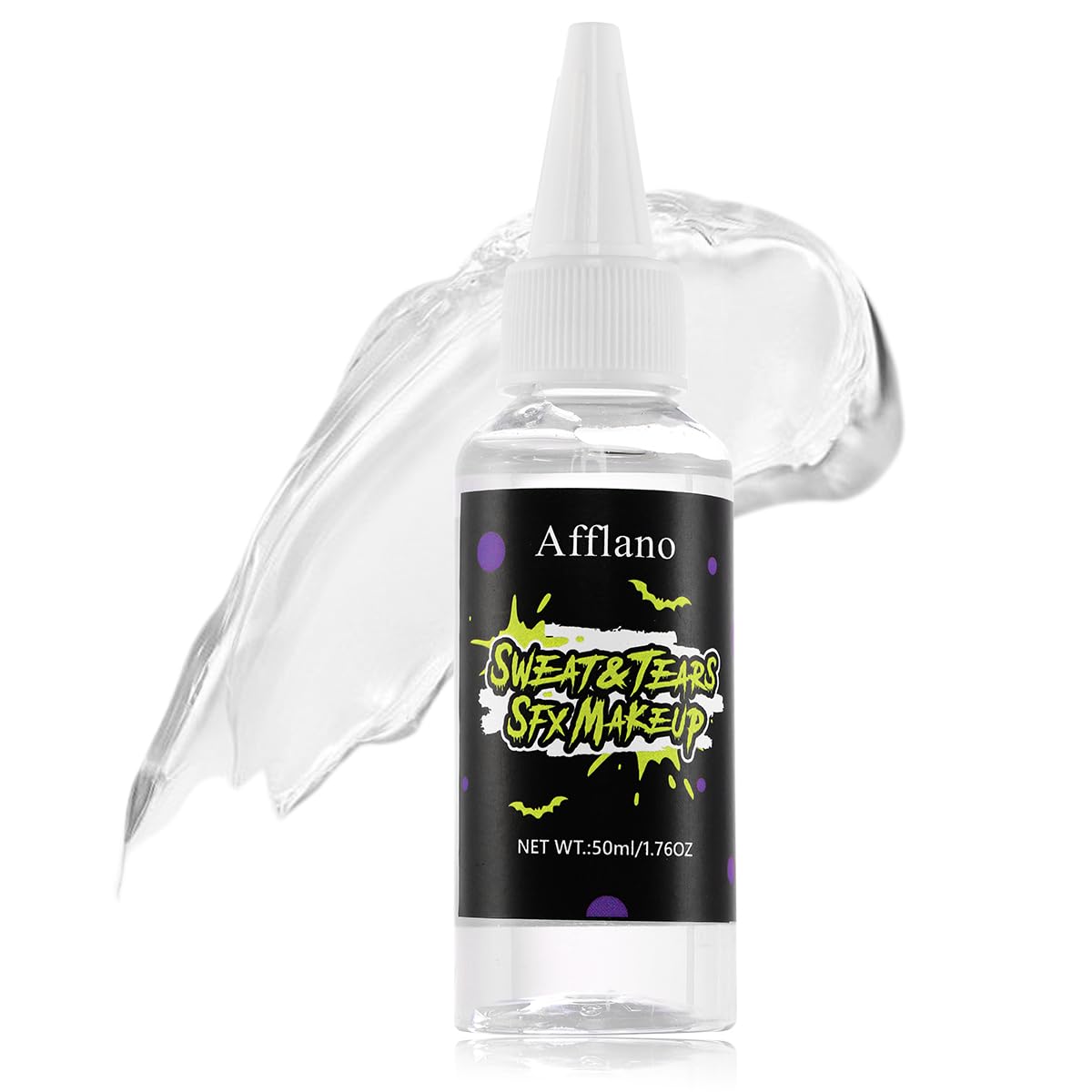 SFX Sweat & Tears Gel - Realistic, Hypoallergenic, Non-Irritating Fake Sweat with Glossy Finish for Tears | Natural-Looking Halloween, Stage & Drama Makeup Effects