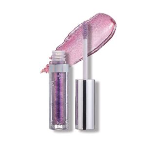 Liquid Eyeshadow 12 Colors Long Lasting Waterproof Shining Shimmer Glitter Eyeline liquid Matte Eyeshadow,Girls Silver Liquid Eyeshadow for Party Festival Makeup Beauty