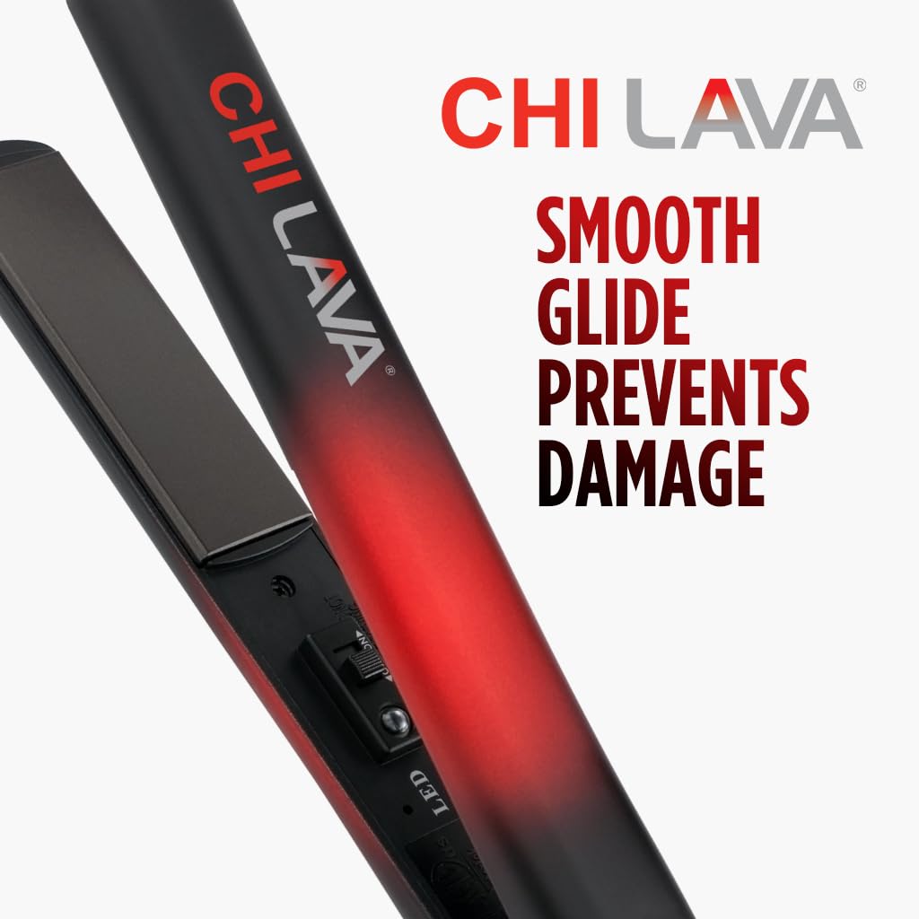 CHI Original 1 Inch Lava Ceramic Flat Iron Hair Straightener 11 Ft Cord - Image 6