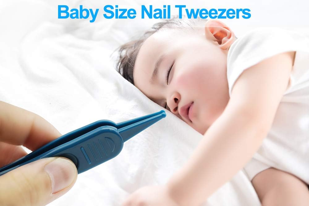 Blue 4-in-1 Baby Nail Grooming Kit Set for Newborns, Infants, and Toddlers - Image 3