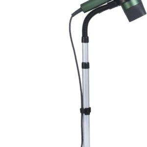 Hair Dryer Holder Stand, Blow Dryer Holder with Heavy Base Hands-Free 360 Degree Rotation, Adjustable Height Countertop Blow Dryer Holder, Good Ideas for Gifts,Birthday,Weddings,Holidays
