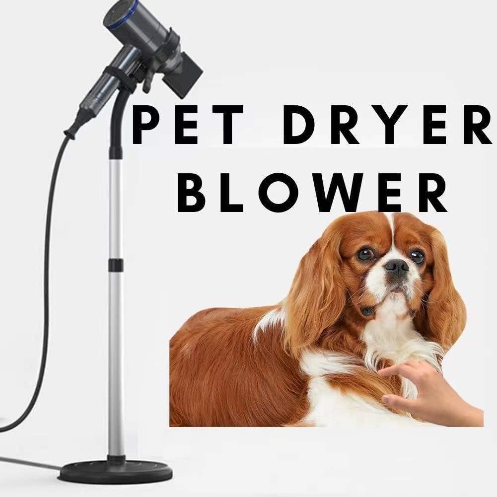 Adjustable 360 Rotation Hair Dryer Holder Stand with Heavy Base for Countertops - Image 5