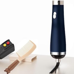 [22m/s High Speed] Portable Hair Dryer, Travel Hair Dryer Featuring Negative Ion Technology - Offers 3 Heat/Speed Settings, 110 Voltage, and Low Noise Motor, Ideal for Home, Travel (Blue)