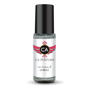 CA Perfume Impression of Jean Paul La Belle For Women Replica Fragrance Body Oil Dupes Alcohol-Free Essential Aromatherapy Sample Travel Size Concentrated Long Lasting Attar Roll-On 0.14 Fl Oz/4ml-X1