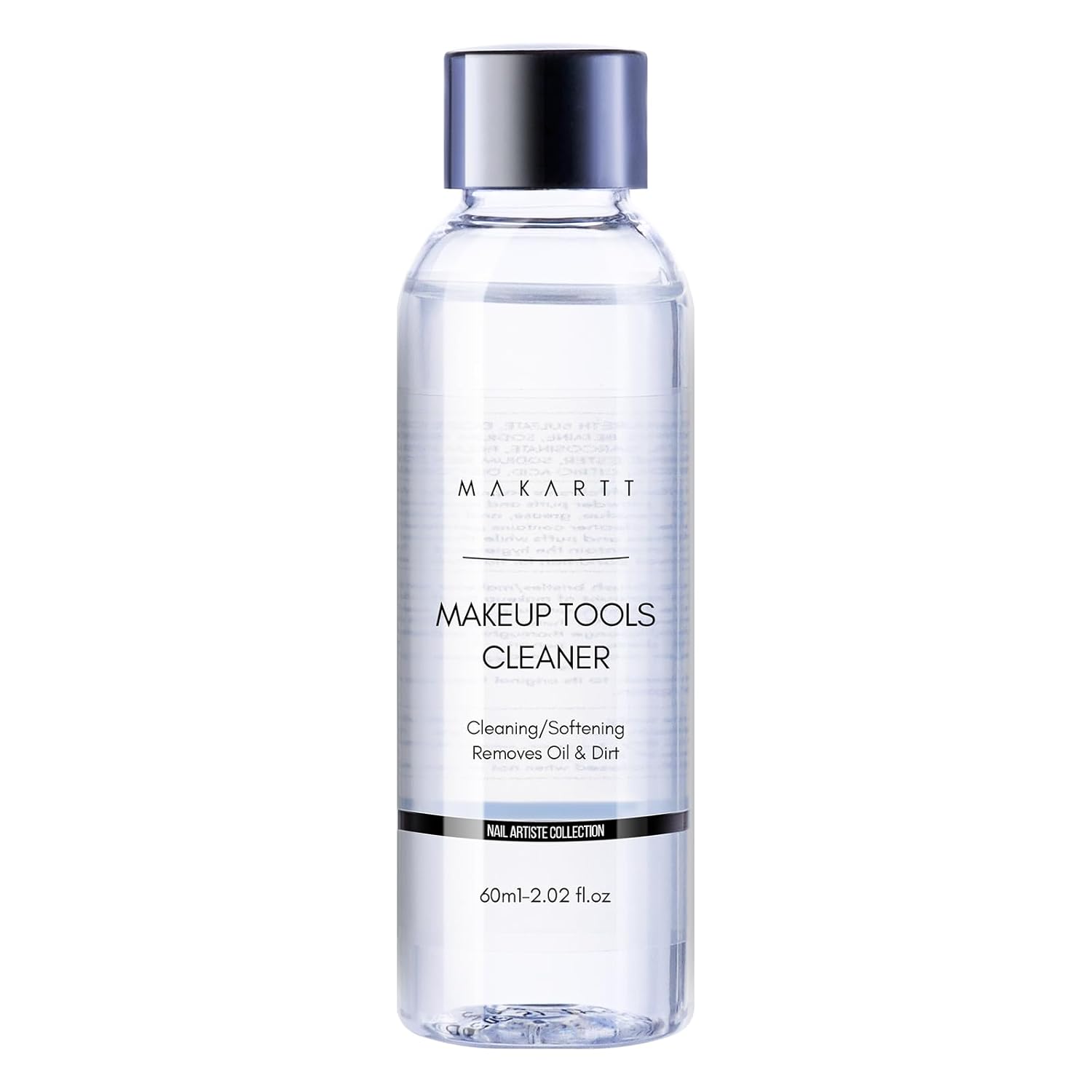 Makartt Brush Cleaner Solution: Deep Cleaning for Makeup and Nail Brushes, Sponges, and Powder Puffs, Hypoallergenic Formula, Removes Residue from Cosmetic Tools Cruelty-Free(2.02 fl oz)