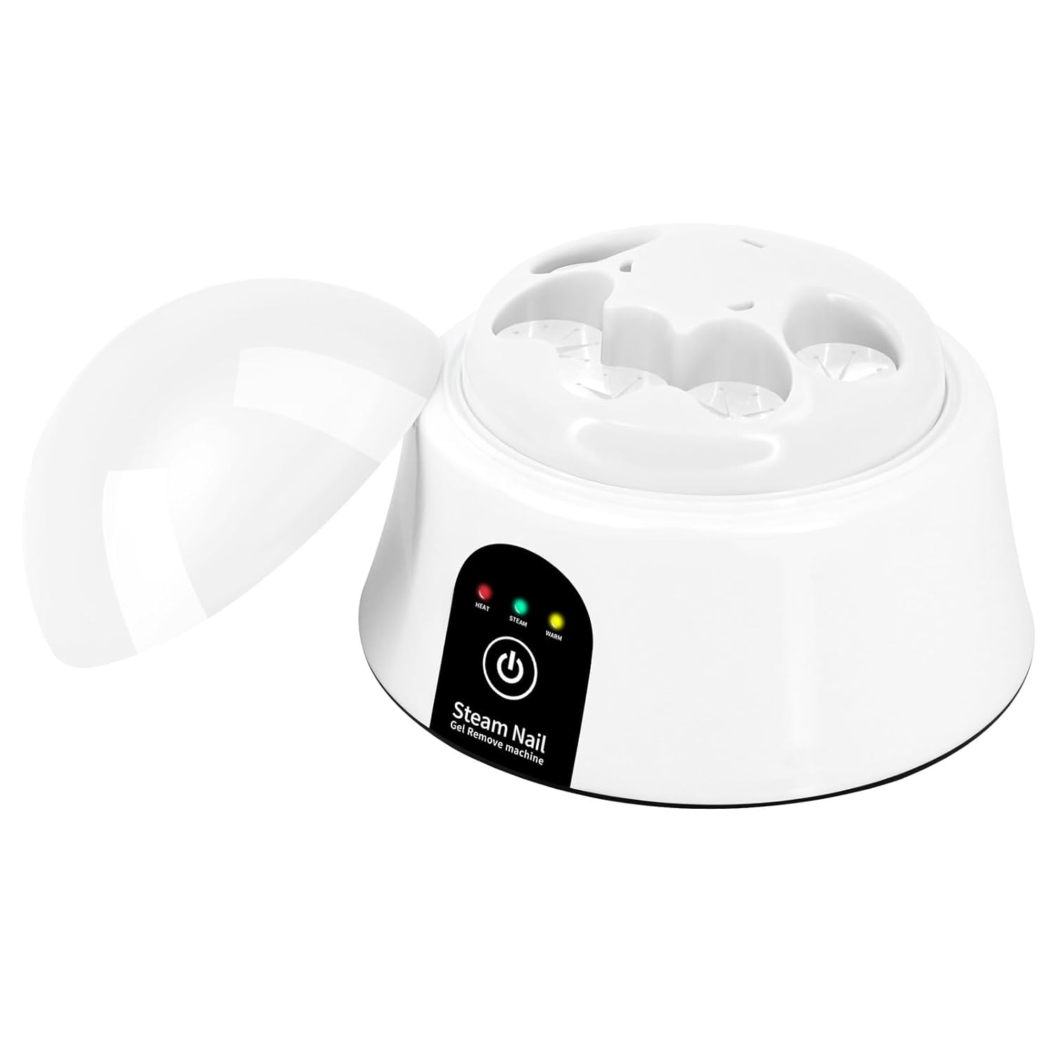 Electric White Nail Soaking Bowl 500ml for Gel Polish Acrylic Removal - Image 6