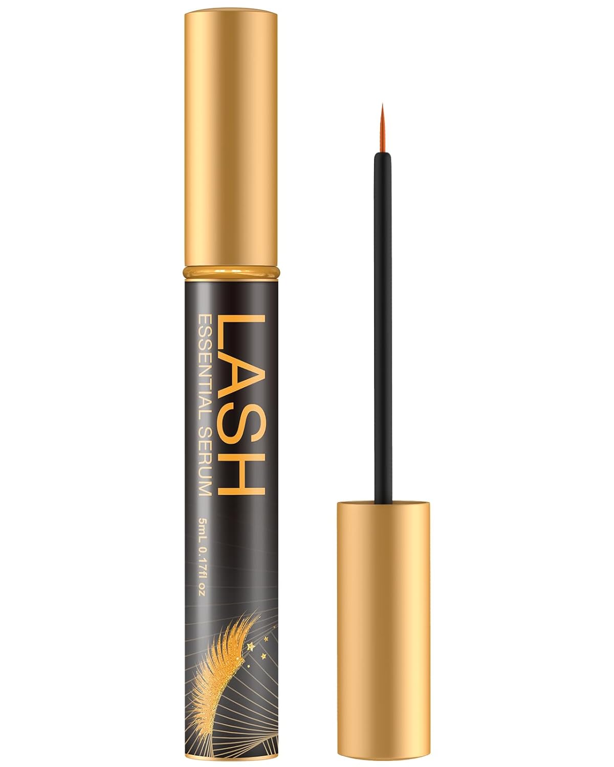 Eyelash Serum for Longer, Thicker Lashes - Enhances Natural Lashes, Extensions & Brows - 1 Pack
