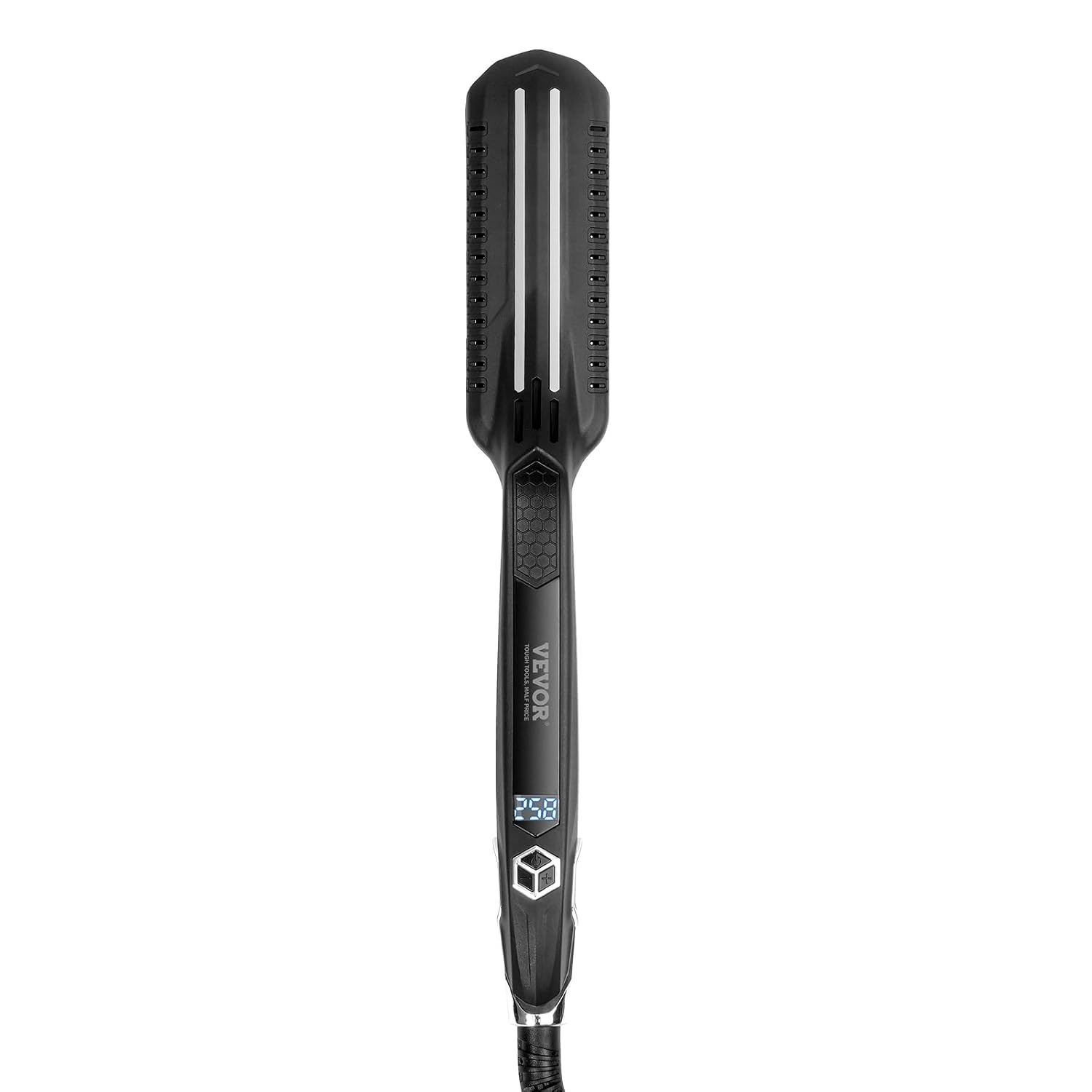 VEVOR 1.5-inch Titanium Flat Iron LCD Dual Infrared 19 Temp Levels - Image 9