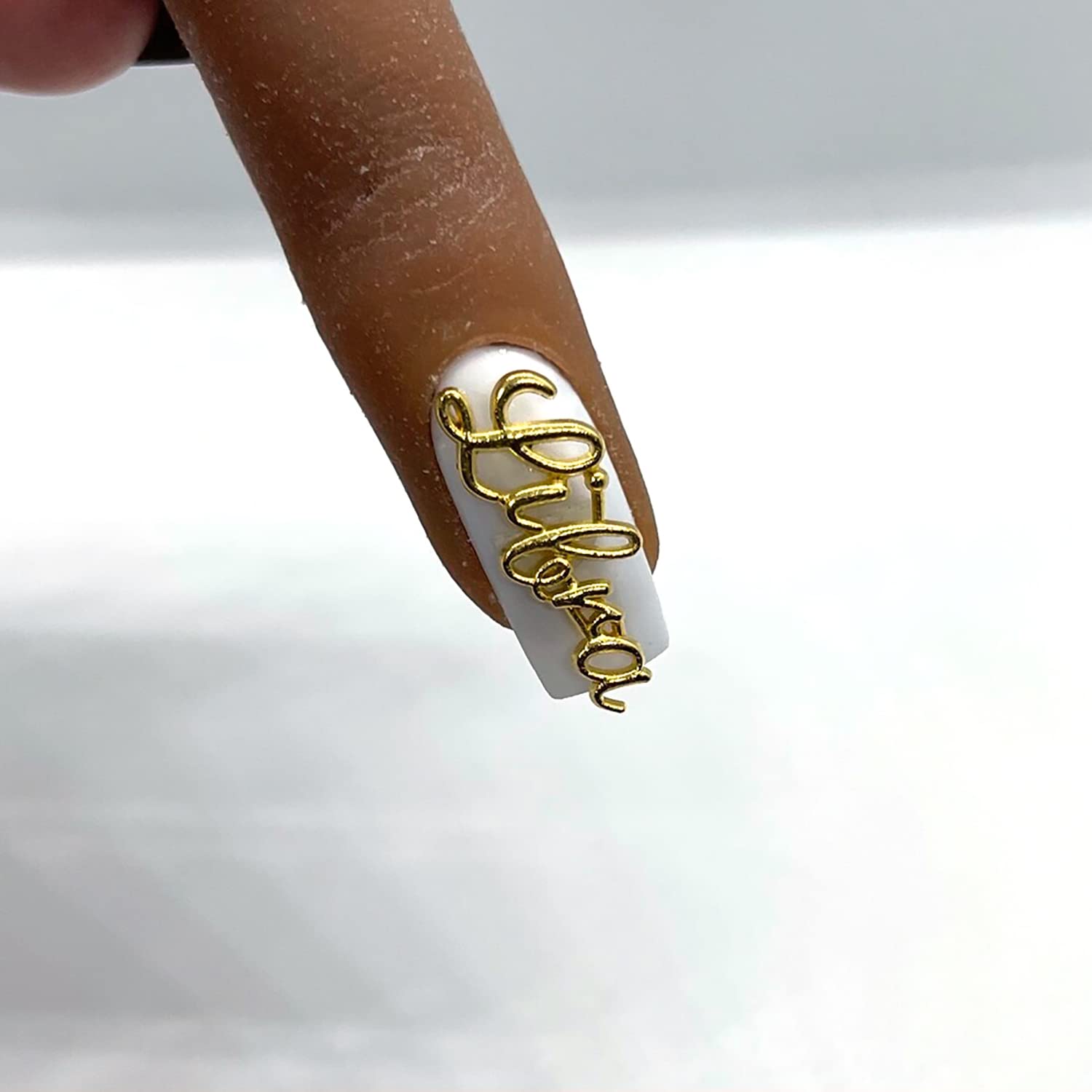 WOKOTO 120Pcs Gold 3D Zodiac Charms for Acrylic Nail Art Jewelry Creation - Image 8