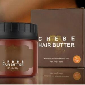100% Natural CHEBE Hair Butter Cream, Serum Made from Authentic African CHEBE Powder For Hair Growth & thickening