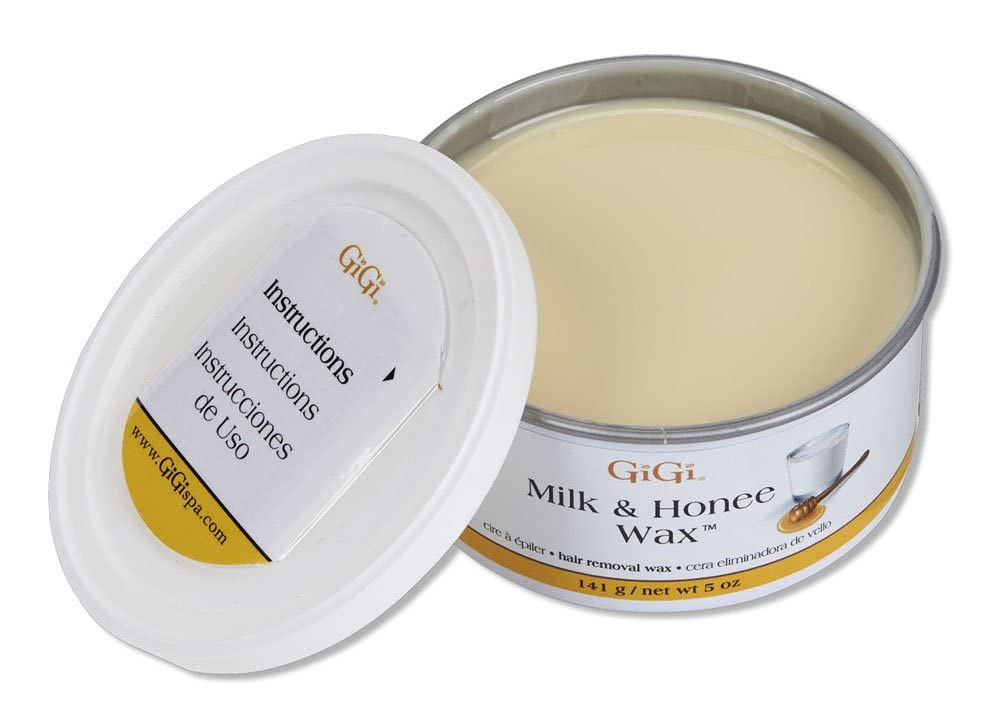 GiGi Mini Milk & Honey Hair Removal Wax 5 oz for Smooth Skin - Image 7