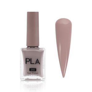 PLA Nail Lacquer | Pinkish Brown Shade Nail Polish | An Apple a Day - 245 | 10-Free | 15 ml