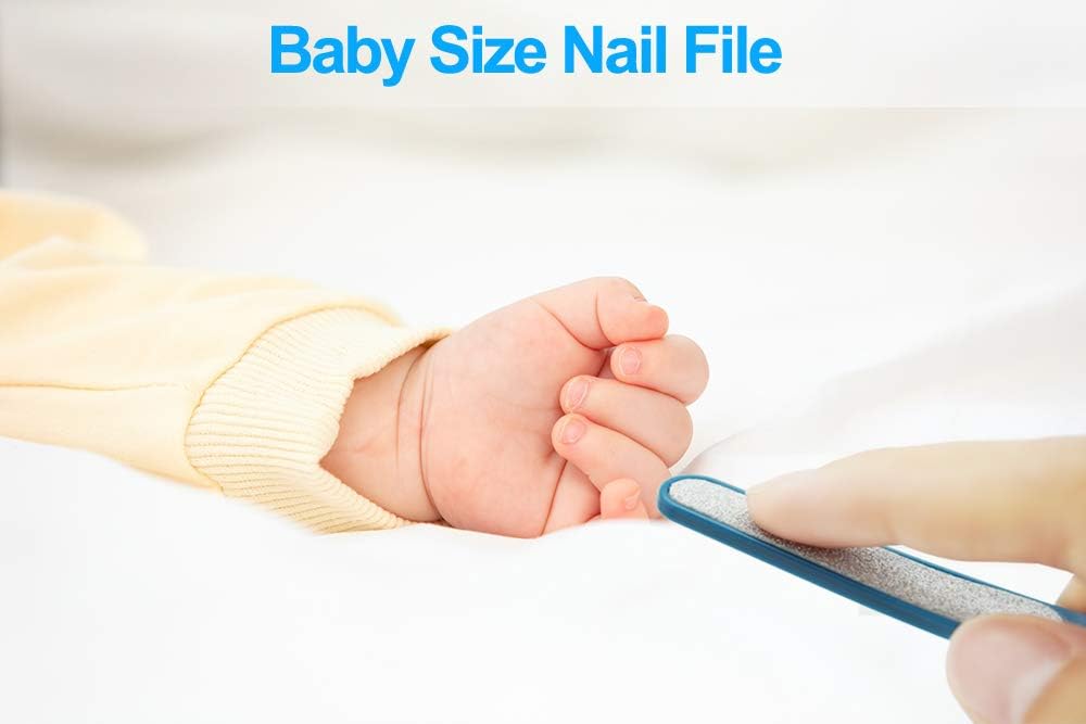 Blue 4-in-1 Baby Nail Grooming Kit Set for Newborns, Infants, and Toddlers - Image 5
