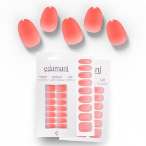 Fully-Cured Instant 100% Real Gel Nails - SKIP the UV/LED/SUN! Instant Salon Look Manicure | Safer & Easier Than Semi-Cured | No Dry Time, No Damage, 14+ Days Wear, Toxin-Free (Petal Frost)