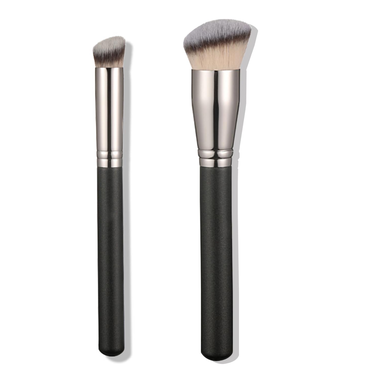 Makeup Brushes, ELESDA Foundation Brush Angled Concealer Brushes for Liquid Makeup Under Eye Contour Brush Perfect for Blending Liquid, Buffing, Cream, Mineral Makeup
