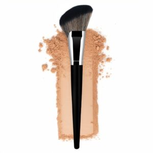 Foundation Brush Triangle Powder Brush Banidy Angled Makeup Brush Fan Contour Brush Professional Blush Brush Bronzer Brush Super Soft Dense Synthetic Bristles for Liquid,Cream Mineral,Powder