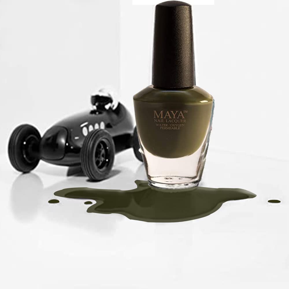 MAYA Quick Dry Halal Vegan Cruelty-Free Non-Toxic Breathable Nail Polish 15ml - Image 5