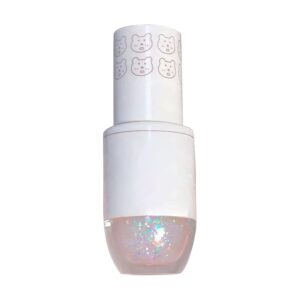 Love for Makeup Erinde Liquid Glitter Eyeshadow Eyeliner Korean Makeup Tear Drop Metallic Lightweight Water Texture Long Wearing Loose Glitter Glue For Crystals Eye Glitter Christ 10ml Bling Brush
