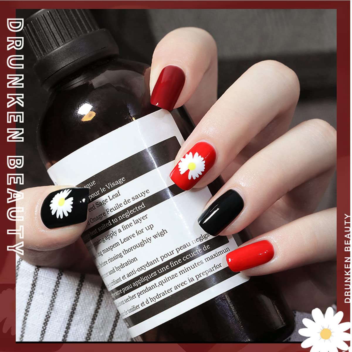 6-Bottle Quick-Drying Non-Toxic Easy Peel-Off Nail Polish Set for Women and Girls - Image 2