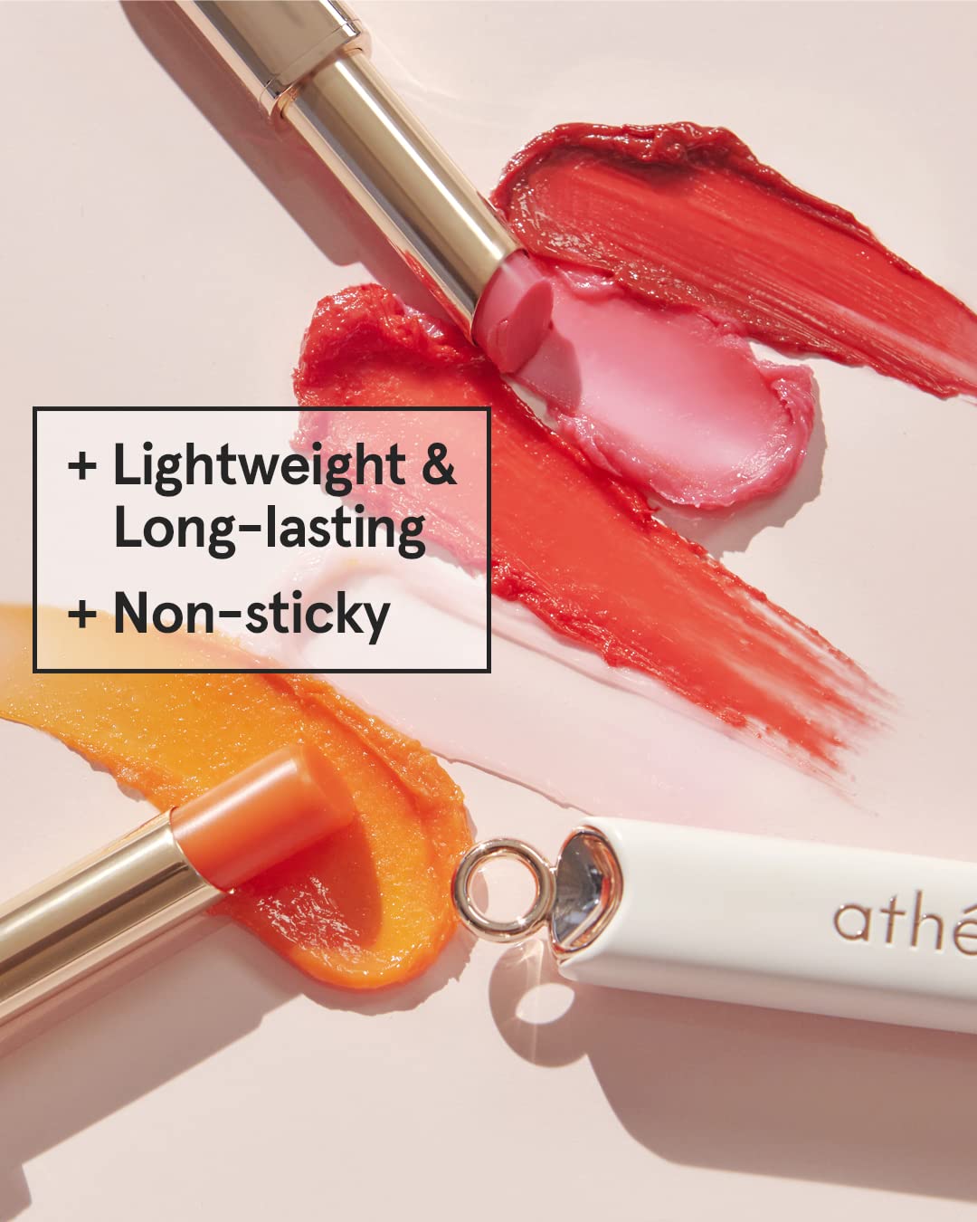 ATHÉ Authentic Lip Balm Tinted 0.15 oz Vegan Moisturizing Plant-Based Chapstick Joyful - Image 3