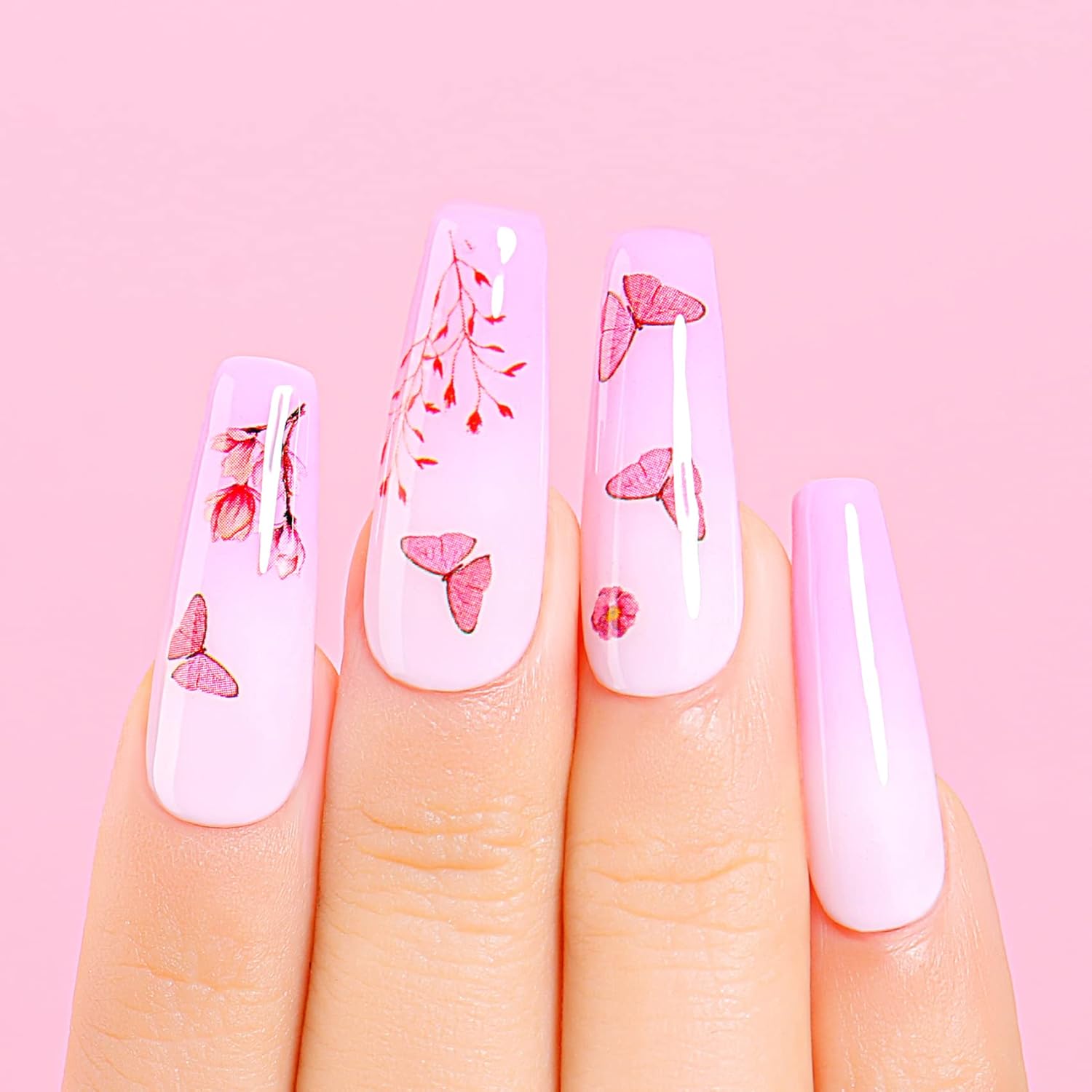 AIMEILI 6pcs Nude Pink Gel Nail Polish Set, 10ml Each, All Seasons Collection - Image 7