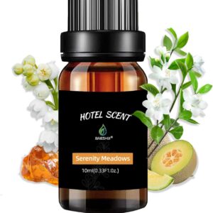 Hotel Scents Serenity Meadows 10ML Essential Oil Inspired by Westin Hotel, Hotel Diffuser Oil with Orange and Lily of The Valley, Luxury Home Aromatherapy Fragrances Oil