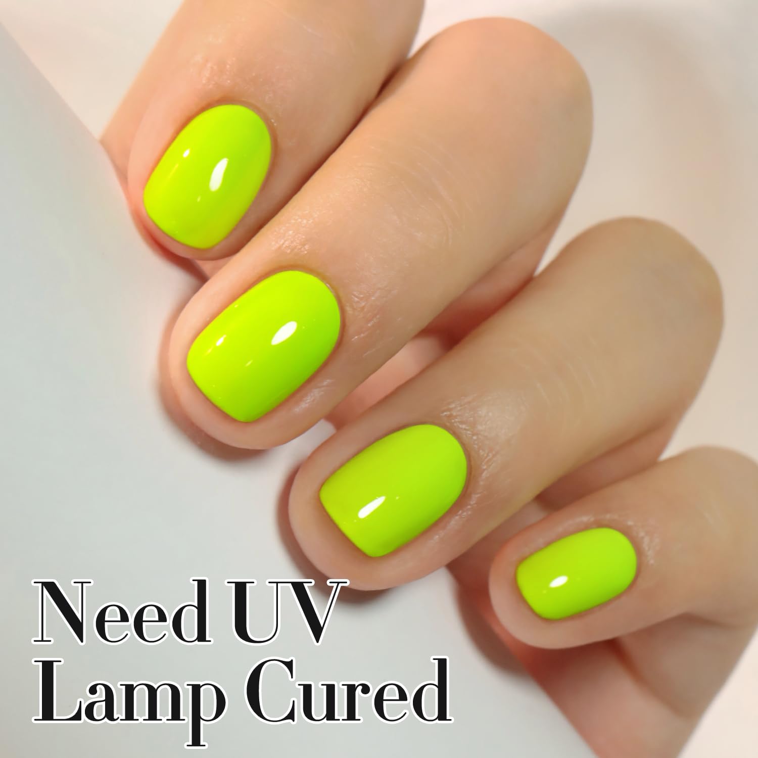 Double Rhythm 0.50 OZ Neon Green Hema-Free Gel Nail Polish 15 ML - Image 4