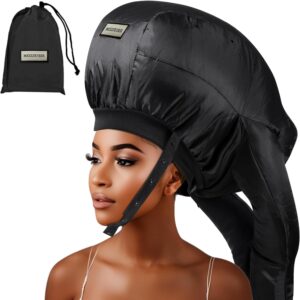 Hair Dryer Diffuser Attachment for Curly Hair,Portable Easy Use for Travel or Apartment,Curly Hair Diffuser Cap for Deep Conditioning at Home