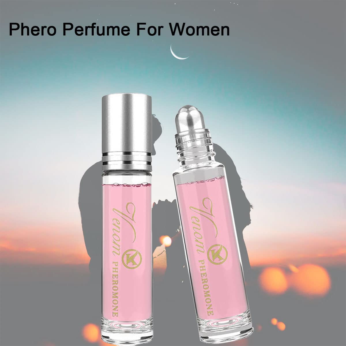 Women's Pheromone Perfume Oil Roll-on Fragrance for Attraction - Long-lasting 2 Pack Cologne - Image 4
