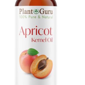 Apricot Kernel Oil 4 fl. oz. Cold Pressed Carrier 100% Pure Natural For Skin, Face, and Hair Growth Moisturizer. Great For DIY Creams, Lotions, Lip balm and Soap Making