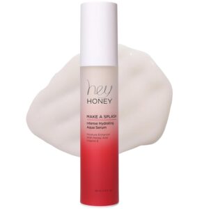 Hey Honey Skincare Make A Splash | Intense Hydrating Niacinamide Aqua Face Serum | Intense Hydration with Anti-aging Benefits | 1.5 Oz