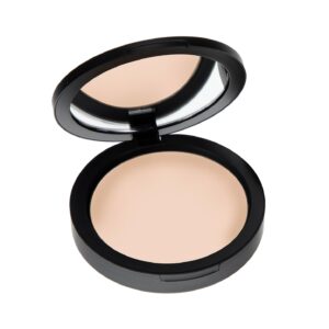 Mineral Dual Powder - 4-in-1 Pressed Mineral Foundation with SPF 15 for Flawless Glow - Oil-Free, Talc-Free, Gluten-Free, 0.45 oz (Cuddle - Light/Medium) by Mommy Makeup