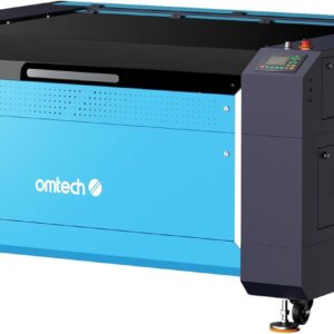 OMTech Pronto 130W CO2 Laser Engraver & Cutter with LightBurn – 51"x35" Workspace, 1,000mm/s Speed, Autofocus, 2-Way Pass, Air Assist, for Wood, Acrylic & More