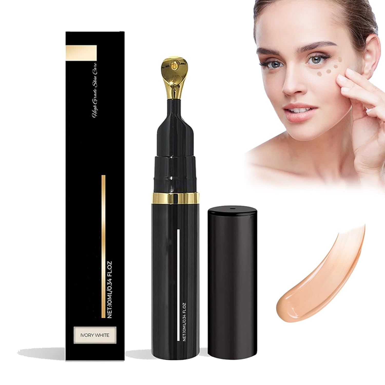 Luminous Eye Corrector SPF 41,Drtmology Luminous Eye Corrector Spf 41,Under Eye Color Corrector for Dark Circles, Anti-Aging Tinted Eye Cream,Hydrating Eye Serum(NATURAL COLOR, A)