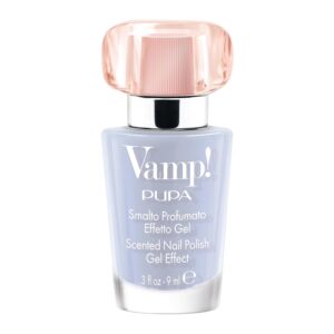 Pupa Milano Vamp Scented Nail Polish, 129, 0.3 oz - Gel Nail Polish - Chip-Resistant - With Plumping Effect - Long-Lasting Fragrance