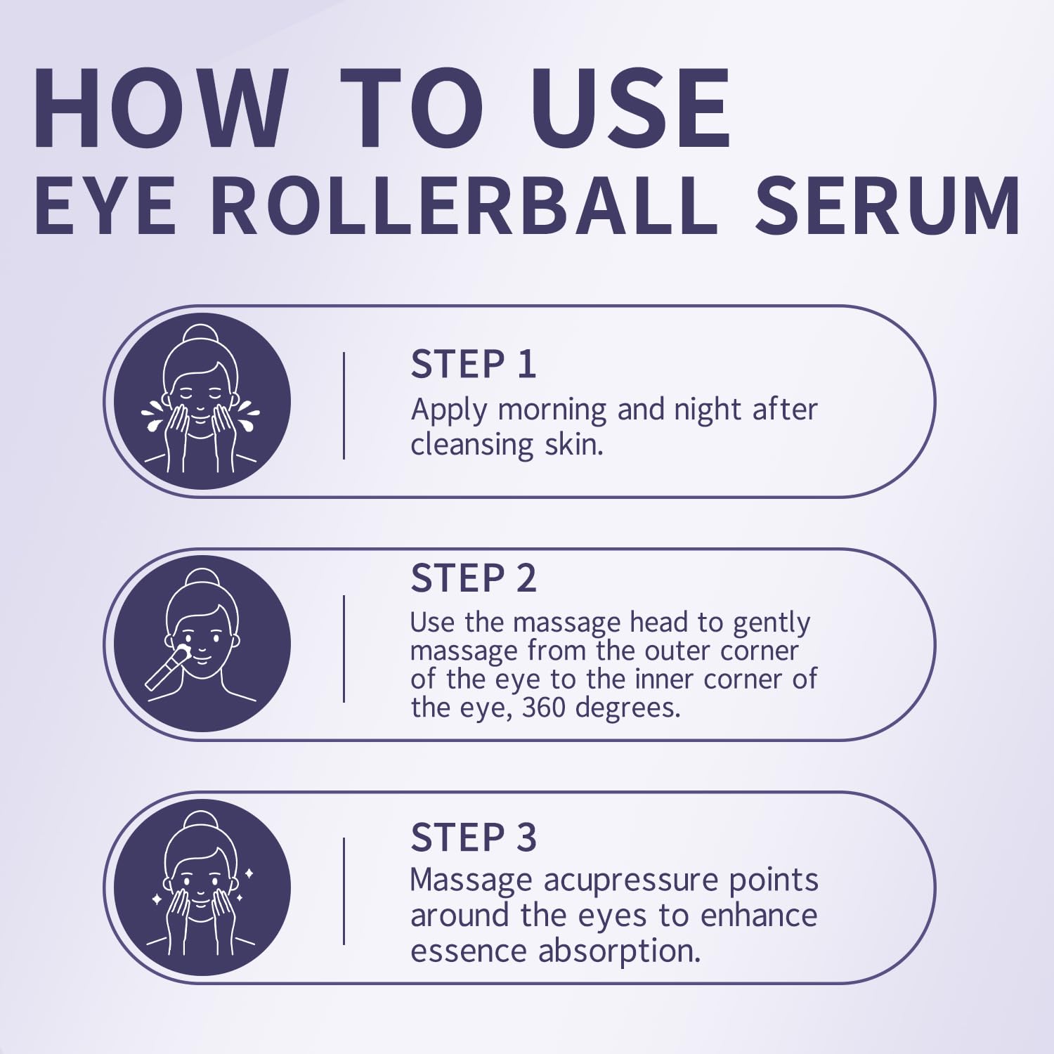 Retinol Vitamin C Anti-Aging Eye Cream and Serum Set for Sensitive Skin 30g 8ml - Image 5