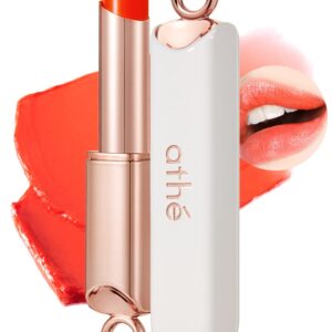 ATHÉ Authentic Lip Balm 10 JOYFUL (Tinted), Lightweight Wear & Plumping Lips without Stickiness, Moisturizing & Nourishing Plant-Based Vegan Chapstick for Dry, Petrolatum Free, Cruelty-Free