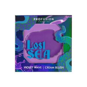 Profusion Cosmetics Sea Witch Cream Blush, Channel Your Inner Siren for Mesmerizing Look, Get Mermaid Glow and Achieve Stunning Cheek Color with Sea Witch Cream Blush (Violet Wave, 1)