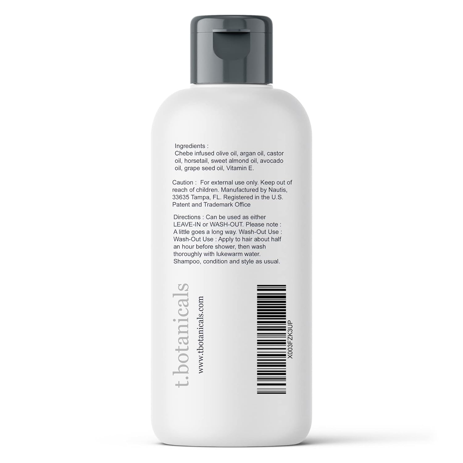 Chebe Hair Growth Oil with Argan Oil and Lavender 8 oz Bottle - Image 3
